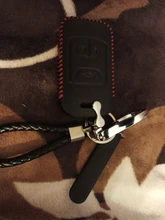 Funda de cuero con 3 botones para llave de coche, Funda de cuero colorida para Chery Tiggo llegada, funda de llave a distancia inteligente, accesorios para Interior de coche