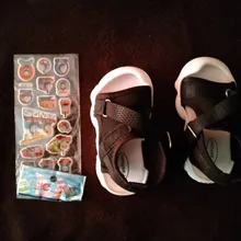 Verano niño Sandalias Zapatos de chica de bebé red monocolor de tela transpirable niños zapatillas de deporte infantil para niños chicas deporte sandalias SYJ035