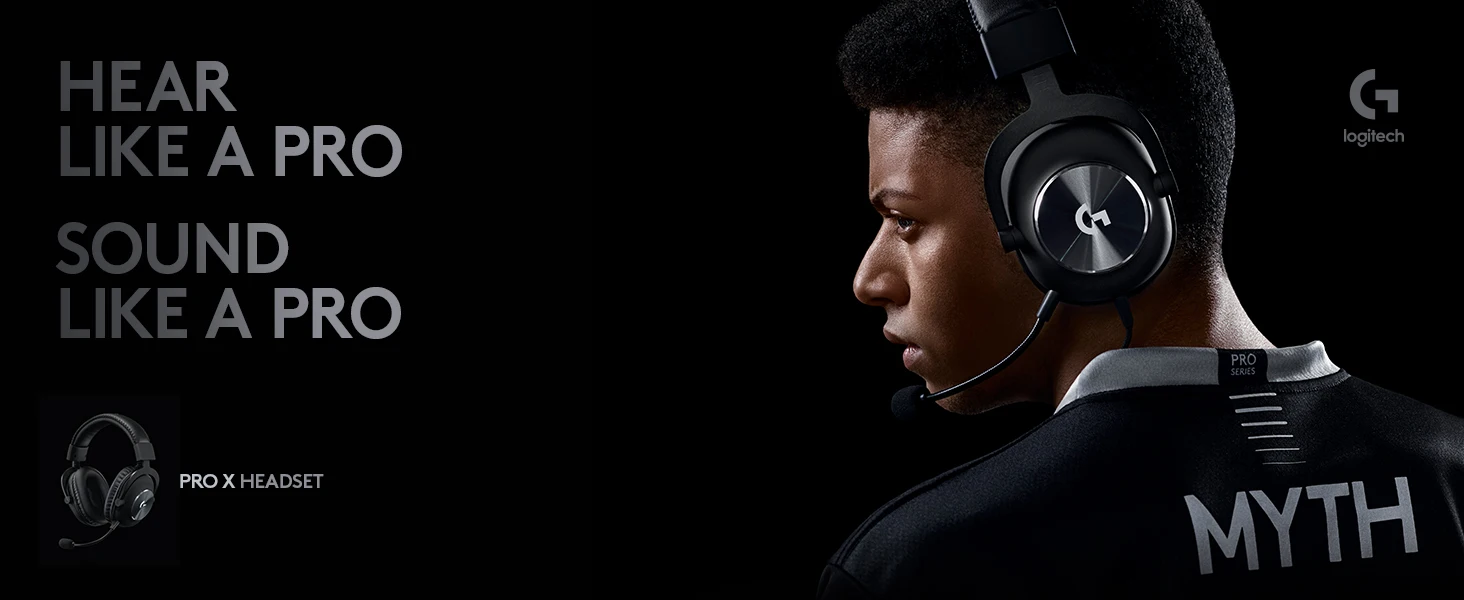 LOGITECH G PRO Headset Gaming Berkabel 