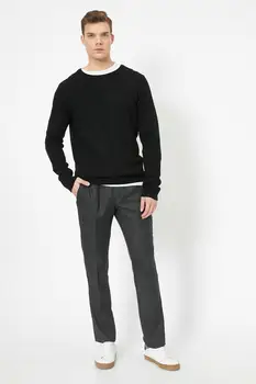 

Koton Male Gray Pocket Detailed Pants 0 YAM44330OW