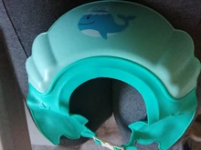Gorro de baño ajustable para bebé, protector de ducha para niños, protector de ojos a prueba de agua, protección contra salpicaduras, gorra de champú para bebé