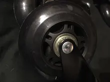 Furniture Hardware Wheels Replacement Rubber Caster Swivel Safe-Rollers Office-Chair