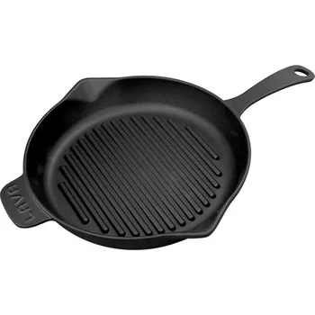

Lava Cast Iron Metal Handle Round Grill Pan Diameter 28 cm