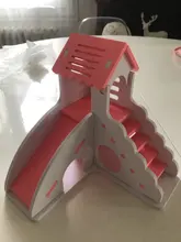 Wood-Plastic-Board Hamster House Pet-Hideout Chinchilla Pet-Supplies Guinea Small Non-Toxic