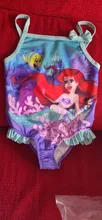 Bañador de princesa de hadas para niñas, traje de baño de verano de 1 a 5T, bonito bañador de dibujos animados, Beahc