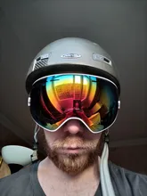 ELAX-Gafas de esquí antiniebla de doble capa, gafas de esquí para nieve y Snowboard, gafas de motonieve para deportes al aire libre