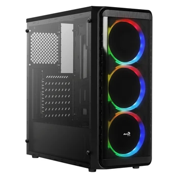 

ATX Semi-tower Box Aerocool SI5200RGB RGB USB 3.0 Black