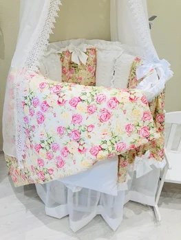 

Комплект в круглую/овальную кроватку "Прованс-2" Комплекты в круглую/овальную кроватку