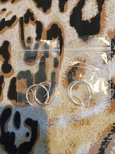 OMHXZJ-pendientes de aro de Plata de Ley 925 para mujer, mujer, niña, fiesta, boda, hombre, Simple y redondo, EA450, venta al por mayor