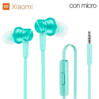 

Auriculares 3,5 mm Universal Original Xiaomi Jack 3,5 mm Azul (Con Blister)