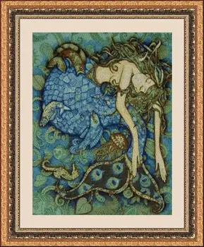 

CROSS STITCH KIT PANDATHREAD MODERN AND SURREAL 33172