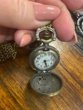 Reloj de bolsillo Retro Steampunk para hombre y mujer, collar de cuarzo tallado, colgante, cadena, reloj de bolsillo