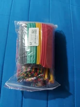 328 Uds aislamiento de poliolefina tubo aislante termoencogible envoltura de alambre Cable manga caliente de envoltura de alambre de Tubo termorretráctil