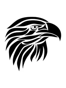 

Eagle #2 - 6 cm x 15 cm-Rectangular medium