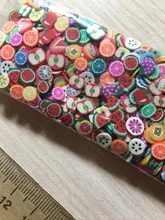 1000 unids/lote mezclado Animal fruta de UV resina epoxi molde rellenos para la fabricación de la joyería Diy uñas arte artesanía decoraciones