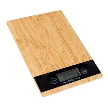 

Digital Precision Wood Kitchen Scales Kitchen Scale Precision Measurement 5KG