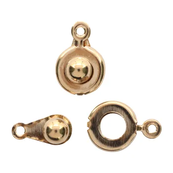 

4ar217 lock for beads button, 5 pcs/pack, Astra (gold)