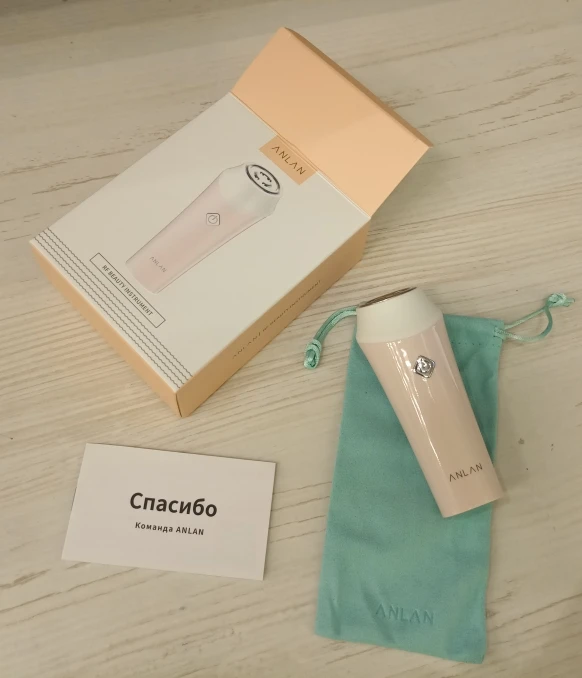 Отзыв о товаре ANLAN rf лифтинг аппарат массажер для лица микротоки для лица рф лифтинг аппарат RF Устройство для красоты RF лифтинг для лица радиочастотная мезотерапия для лица омоложение кожи лифтинг укрепляющее удаление морщин от пользователя V***s