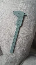 Regla para cejas de plástico de 150MM, calibrador Vernier, calibrador de Microblading de tatuaje con regla para maquillaje permanente, herramienta de medición de tatuajes