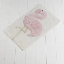 Коврик для ванной | коврик для ванной, Нескользящие Противоскользящие коврики, Розовый фламинго, 60X100 см