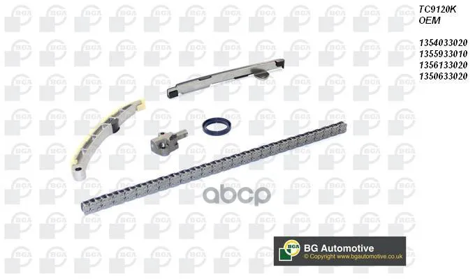 Kit Timing Chain, Mini 1.4D 1nd-Tv 04-BGA art. TC9120K