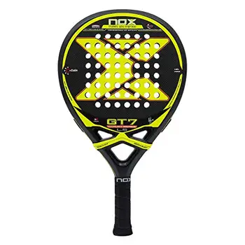 

NOX GT7 Luxury L.5, tipping bucket paddle, design design in black and yellow carbon fluor, tipping bucket s paddle