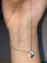 Nuevo Collar de Gargantilla De Luna pequeño y pequeño corazón multicapa para mujer, colgante de cadena corta de Color dorado, Collar, regalo de joyería