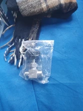 Needle-Valve Adjustable Stainless-Steel Male-To-Female 304-Flow-Control Off-Crane Thread