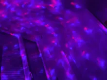 Projection-Lamp Night-Light Music-Speaker Remote-Control Romantic Ocean-Wave Starry Sky