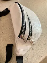 Riñonera de piel sintética de cocodrilo unisex, bolso de pecho con cinturón de alta calidad, 2019