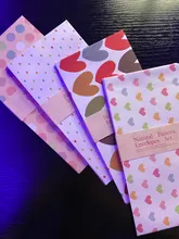 20 unids/lote dibujos coreanos bonitos sobre de papel Mini pequeño bebé niños regalo de sobres para boda carta papelería