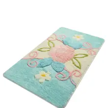 Коврик для ванной-коврики | коврик для ванной нескользящие Противоскользящие коврики для сада мятный 60X100 см