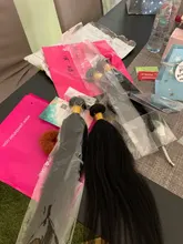 Rizado rizado mechones 100% mechones de cabello humano postizo mechones no Remy Yaki grueso de la armadura del pelo recto 3/4 Pc/lote manojos de pelo barato mechones