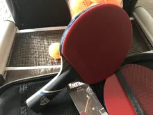 KOKUTAKU-raqueta de ping pong ITTF profesional, 4/5/6 estrellas, raqueta de tenis de mesa de carbono, conjunto de remo de murciélago, granos en Goma con bolsa