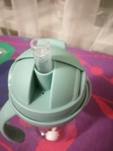 Biberón de gel de sílice para alimentación de bebés, vasos, botellas de agua para niños, taza con pajita, bebedero infantil