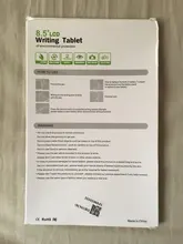 Tableta creativa de dibujo de escritura de 8,5 pulgadas, Bloc de notas Digital LCD, tabla gráfica de escritura a mano, tablón de anuncios para negocios educativos