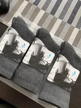 YUEDGE hombres gruesos transpirable protección de algodón tripulación deportes al aire libre senderismo Trekking calcetines Calcetines bota de trabajo para los hombres 38-47 38-47 38-47 de la UE