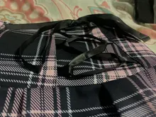 Faldas plisadas Y2K para mujer, faldas plisadas a rayas negras y rosas, Tank Cute Sweet Girls, falda para la escuela a cuadros con cordones, Mini guantes góticos, falda de encaje