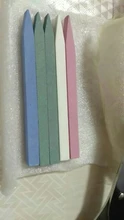5 uds. De limas de cuarzo para uñas, bloque de tope de lijado profesional en forma de V, removedor de cutículas, herramientas de manicura CH1000
