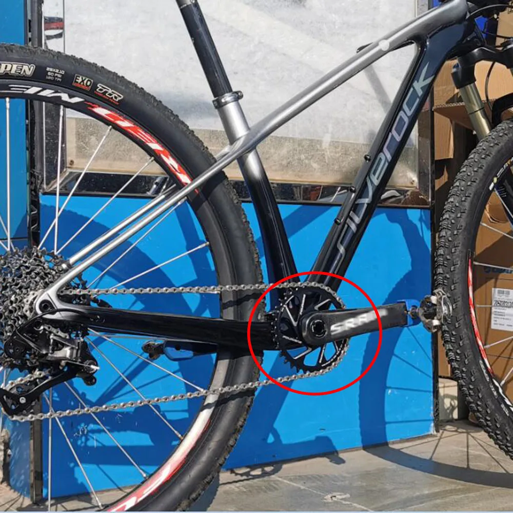 Fouriers MTB велосипед один цепное кольцо 3 мм смещение прямое Крепление для GXP XX1 12 Скоростей узкий широкий зубы цепное колесо