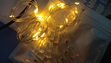 Led-String-Lights Garland Photo-Clip Battery-Operated Christmas-Decoration Holiday Wedding
