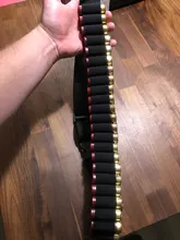 Cinturón Bandoliers para armas de caza, soporte de munición redondo de 26/55 pulgadas, 12GA, 8 unidades