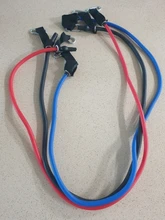 Bandas de resistencia de cuerda para ejercicios, 5 tubos elásticos cTPR para fitness, cinta de yoga, equipo para entrenamiento deportivo en interiores, conjunto de 11 uds.