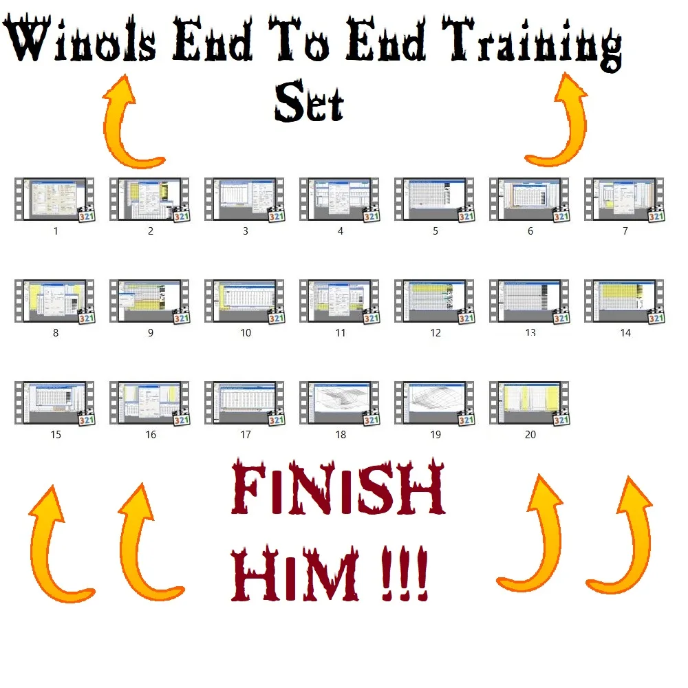 Winols Training Set+ Truck + (Edc17 Including) Immo Offer  + Kessv2 + Ecm Titanium + Obd + Ktag + Ksuite+ Mtx Dtc Remover + Full