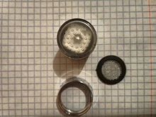 Zhangji Baño Led grifo aireador movido por agua ducha LED grifo Luz de ahorro de agua de la cocina de aireador 1/3/7 5 color elección