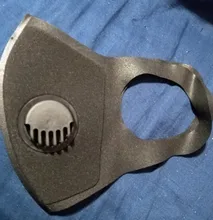 Mascarilla reutilizable Pm2.5 para ciclismo, máscara a prueba de viento, niebla, niebla, contaminación, transpirable, protección para los ojos, 2020, 1 unidad