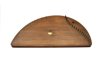 

Gu-10. 04.20.94410 gusli helmet-shaped 20 strings, dark, thickened, goose