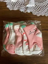 5 par/lote calcetines de bebé para recién nacidos bebé lindo de dibujos animados de algodón suave verano Calcetines 0-24 meses Niña malla adorable regalo de CN