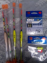 Flotador de pesca de agua dulce, 1 unidad, tubo de regalo, Balsa de agua superficial, boya de cruciano, aparejos de pesca, accesorios