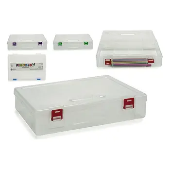 

Multi-use Box Transparent (20 x 6 x 29 cm) Plastic